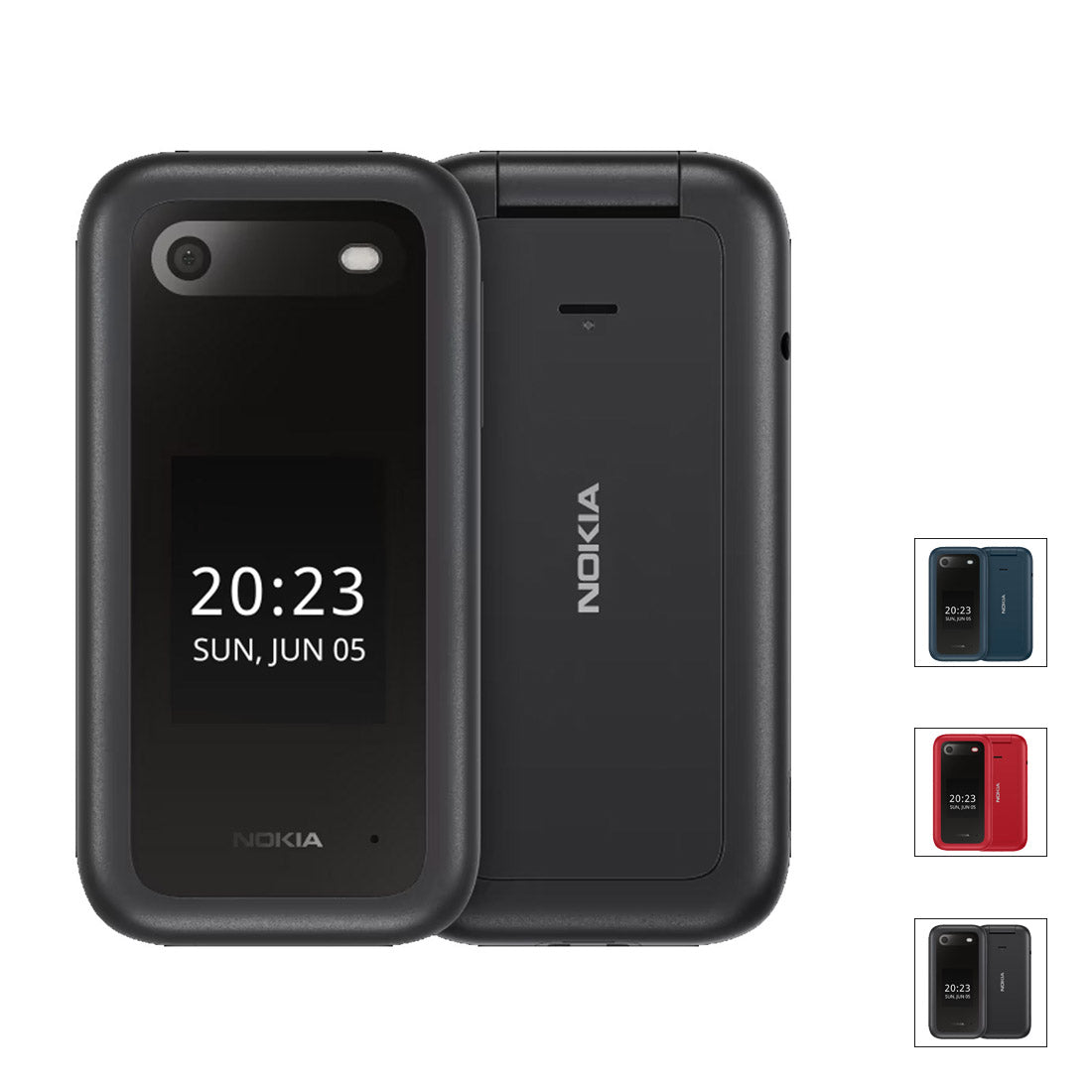 Nokia 2660 Flip (Dual Sim, 2.8 inches, 32GB, 4G) Image