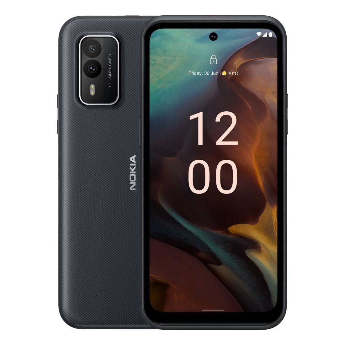 Nokia XR21 5G (Dual Sim, 128GB/6GB, 6.49'') - Midnight Black Image