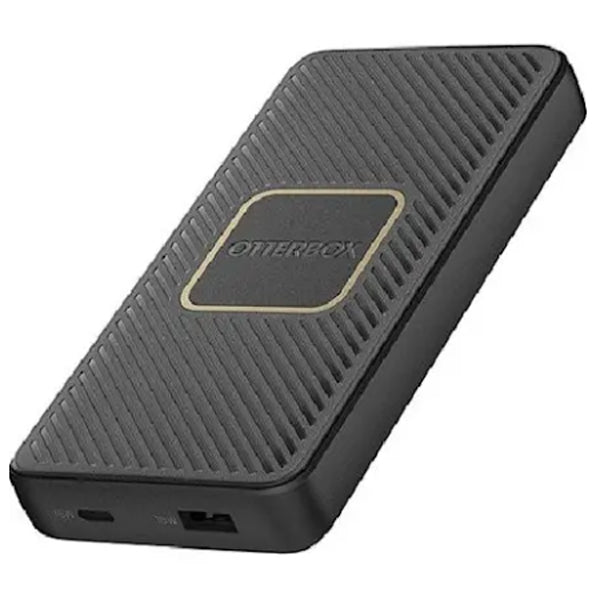 OtterBox 10 000mAh Wireless PowerBank Qi Certified PD 18W Fast Charge - Black