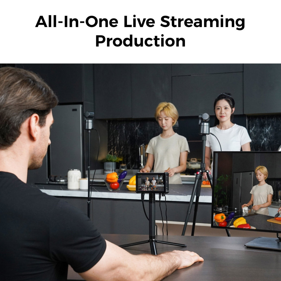 OBSBOT Talent Multi-Cam Live Streaming Studio-OS