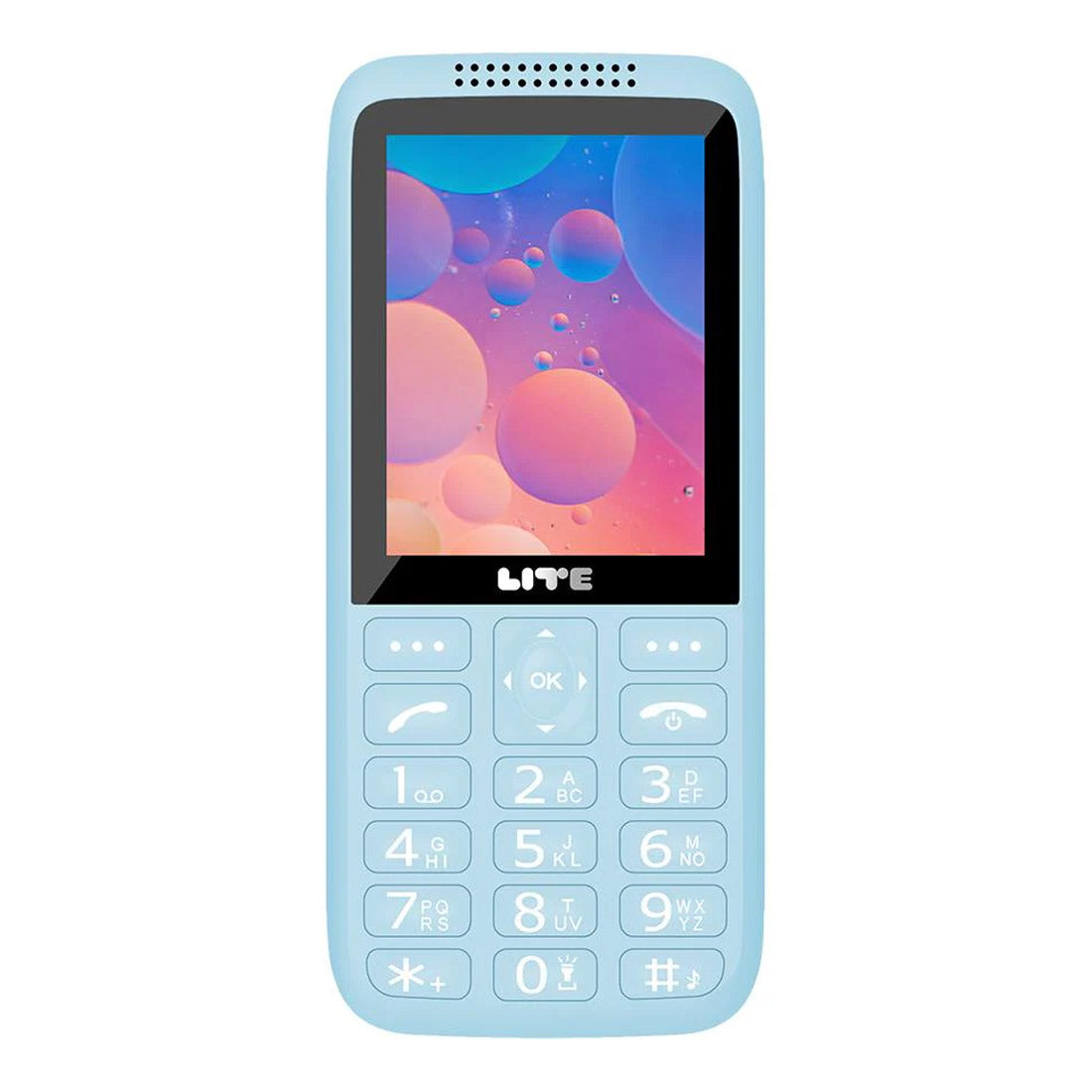 Opel Lite CandyBar 4G (Dual Sim, 2.8'', Keypad) - Blue Aura