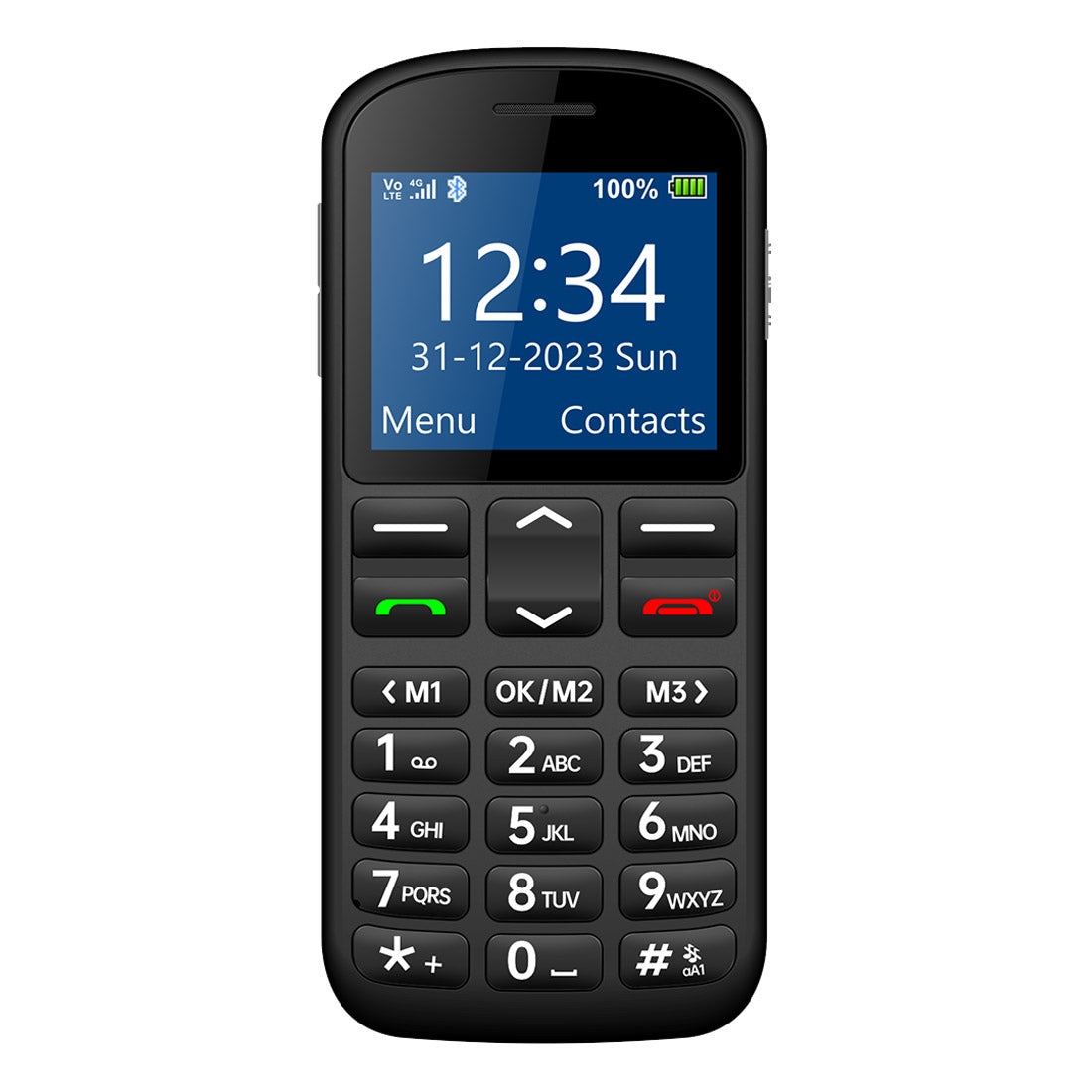 Opel Mobile Bigbutton M 4G (2.2"- Keypad- SOS Button) - Black