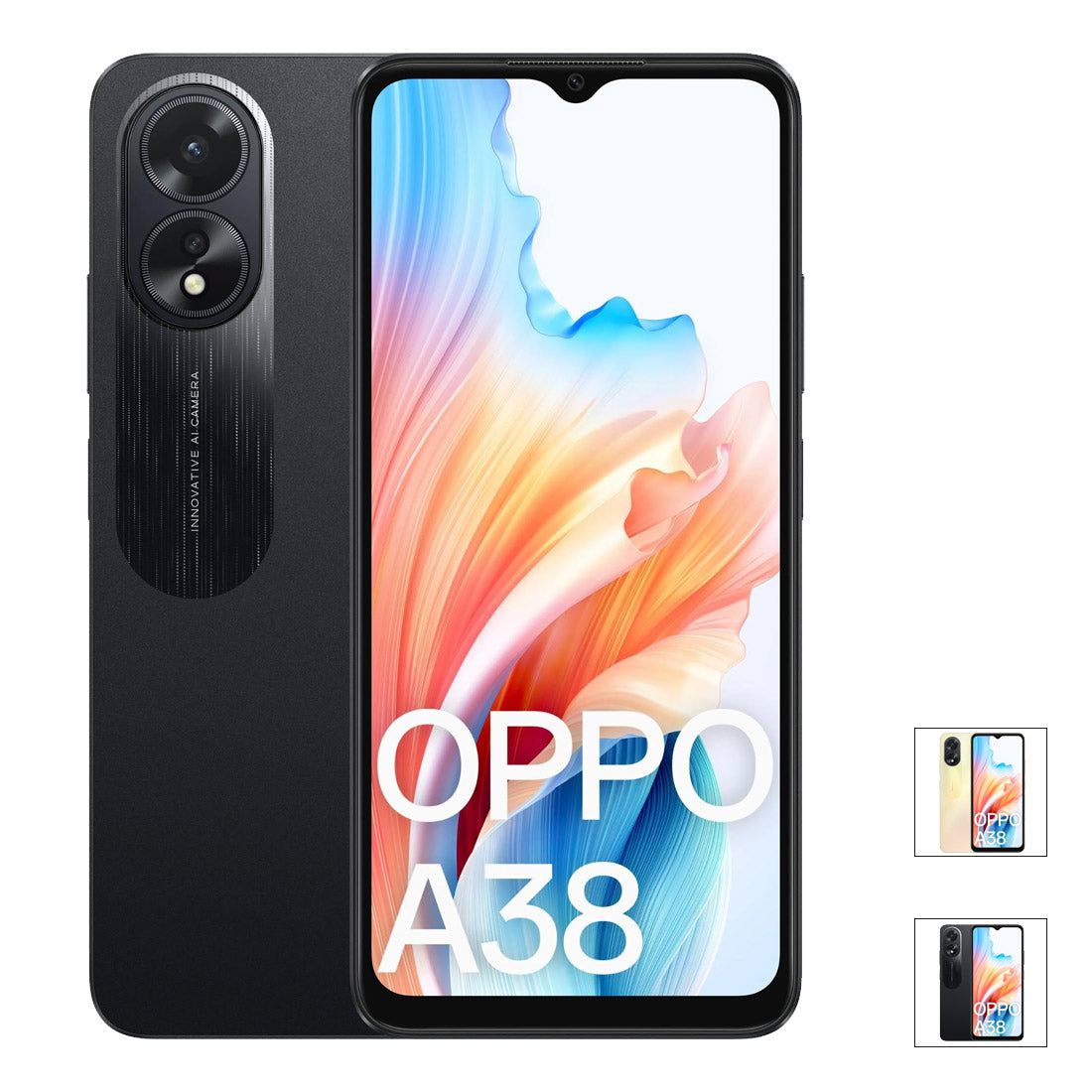 OPPO A38 (Dual Sim, 128GB/4GB, 6.56'', CPH2579) Image