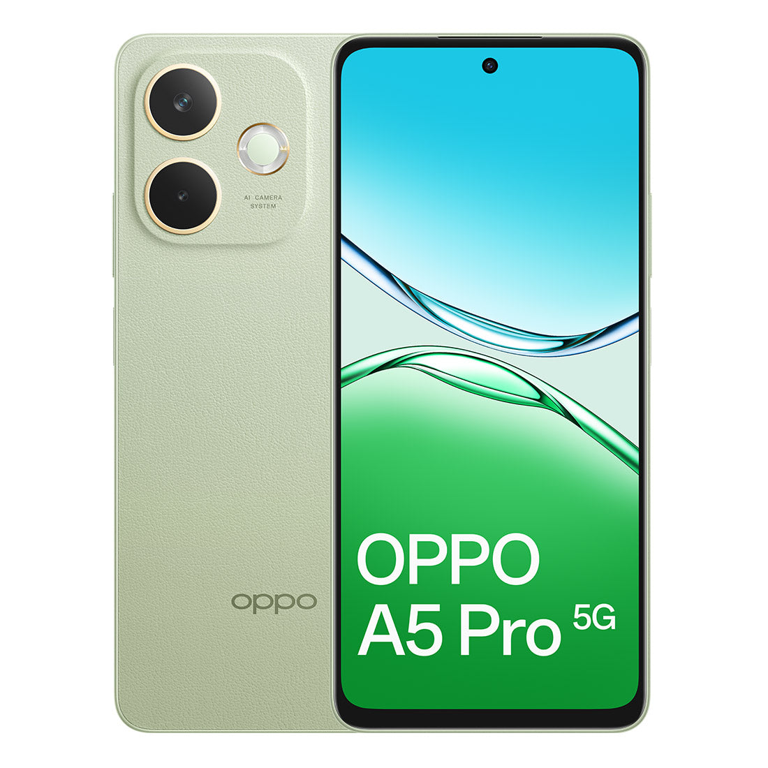 OPPO A5 Pro 5G (Dual Sim, 256GB/8GB, CPH2695AU) - Olive Green Image