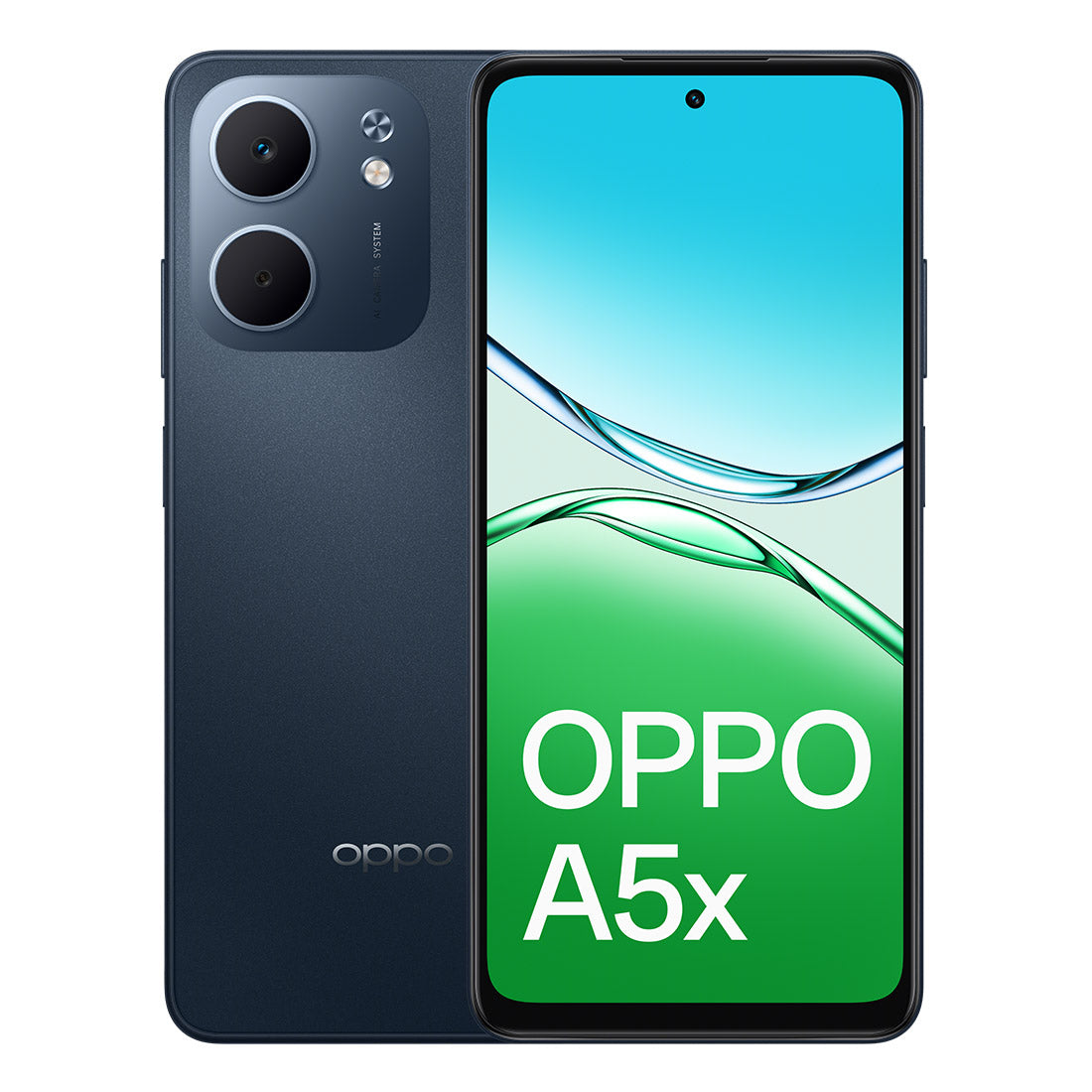 OPPO A5X 4G (Dual Sim, 128GB/4GB, 6.67'') - Midnight Blue Image