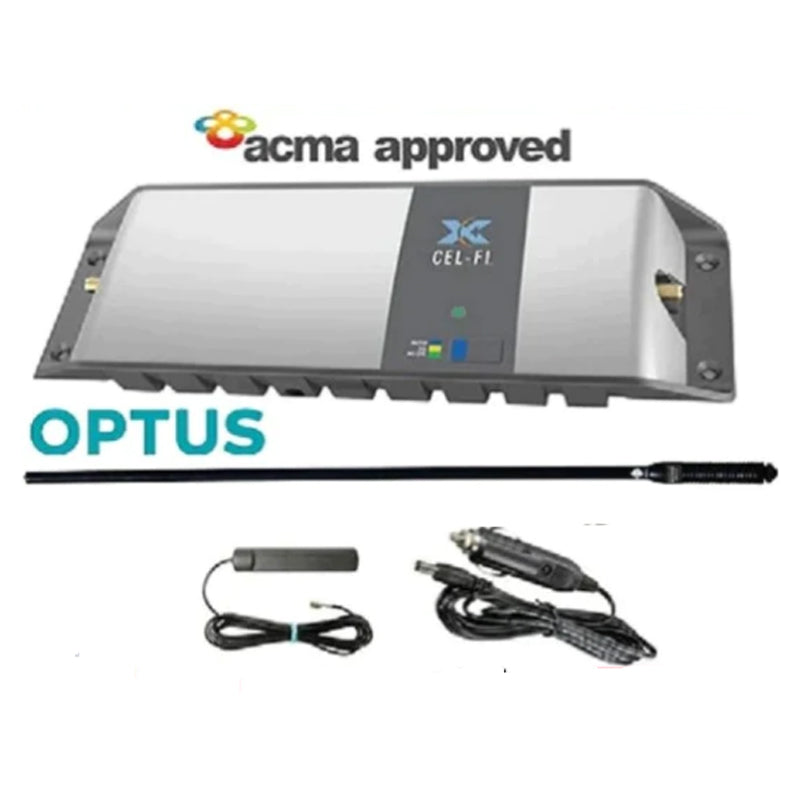 Cel-Fi GO G31-OM-CD7-B Optus 4WD/Trucker Vehicle Pack incl 114cm RFI CD8197-B (7.5dBi) Antenna OPTUS-G31-OM-CD7-B