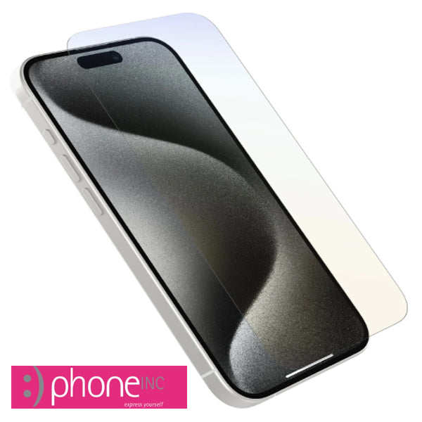 OtterBox Premium Pro Glass Antimicrobial Anti-Blue Light for iPhone 16 Pro (6.3") Screen Protector Clear -