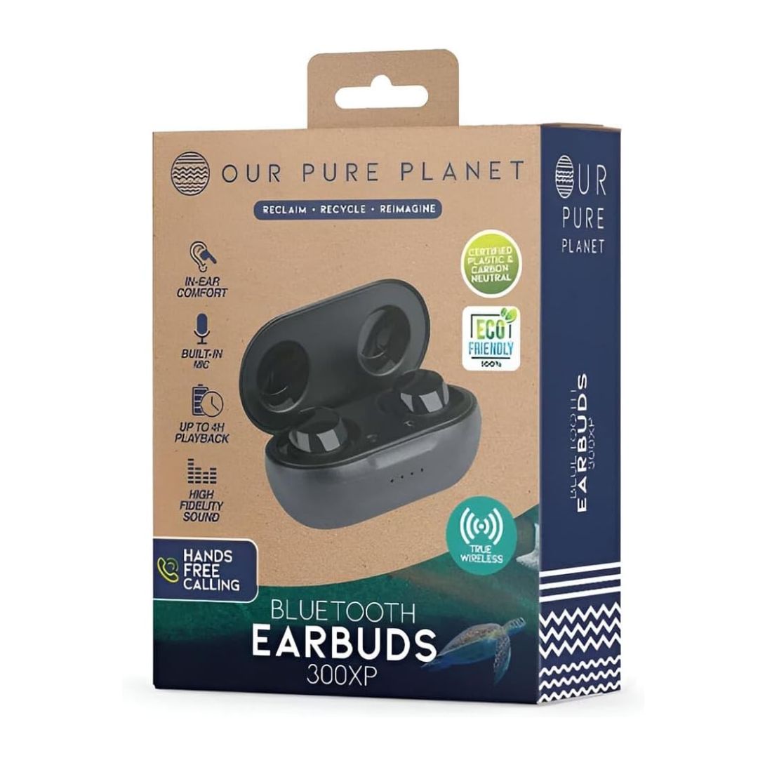 Our Pure Planet 300XP True Wireless Earbuds - Black
