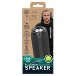 Our Pure Planet Platinum Portable Bluetooth Speaker - Black