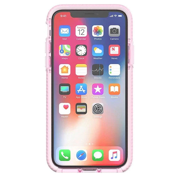 Tech21 Evo Check case for iPhone X /Xs (5.8") - Rose/White