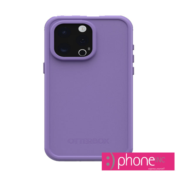 OtterBox Fre MagSafe Apple iPhone 15 Pro Max (6.7") Case Rule of Plum (Purple), 2M WaterProof