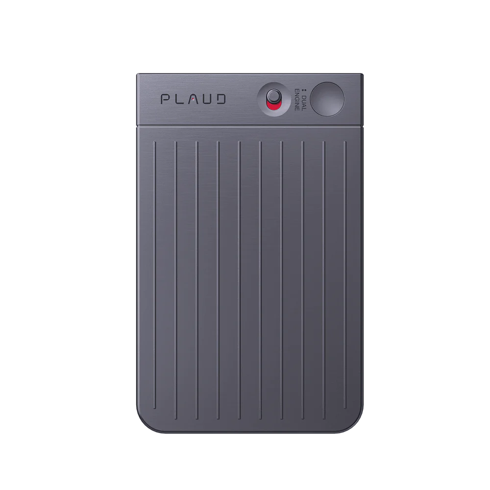 PLAUD NOTE AI Recorder-112 language Voice-to-text Record, transcribe, summarize- Black