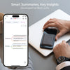 PLAUD NOTE AI Recorder-112 language Voice-to-text Recorder, transcribe, summarize-Starlight