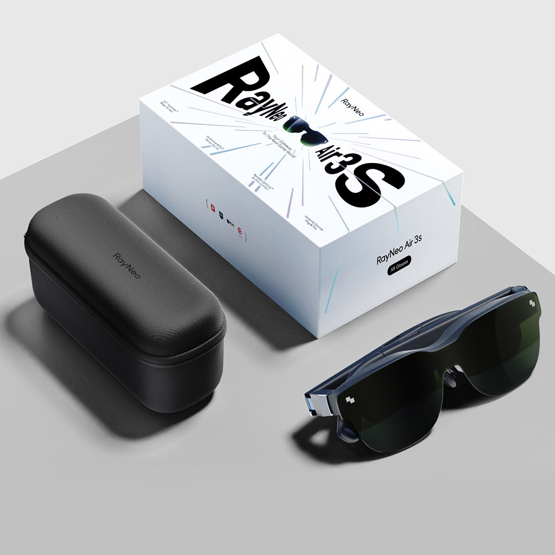 RayNeo Air 3s AR Smart Glass - Black