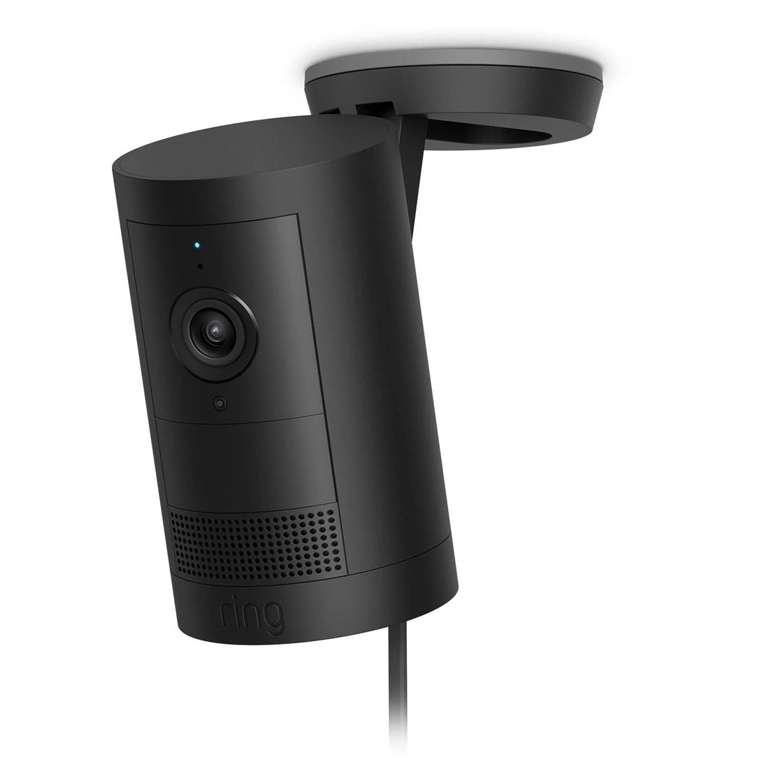 Ring Outdoor Security Camera Plus 2K Plug-In - Black