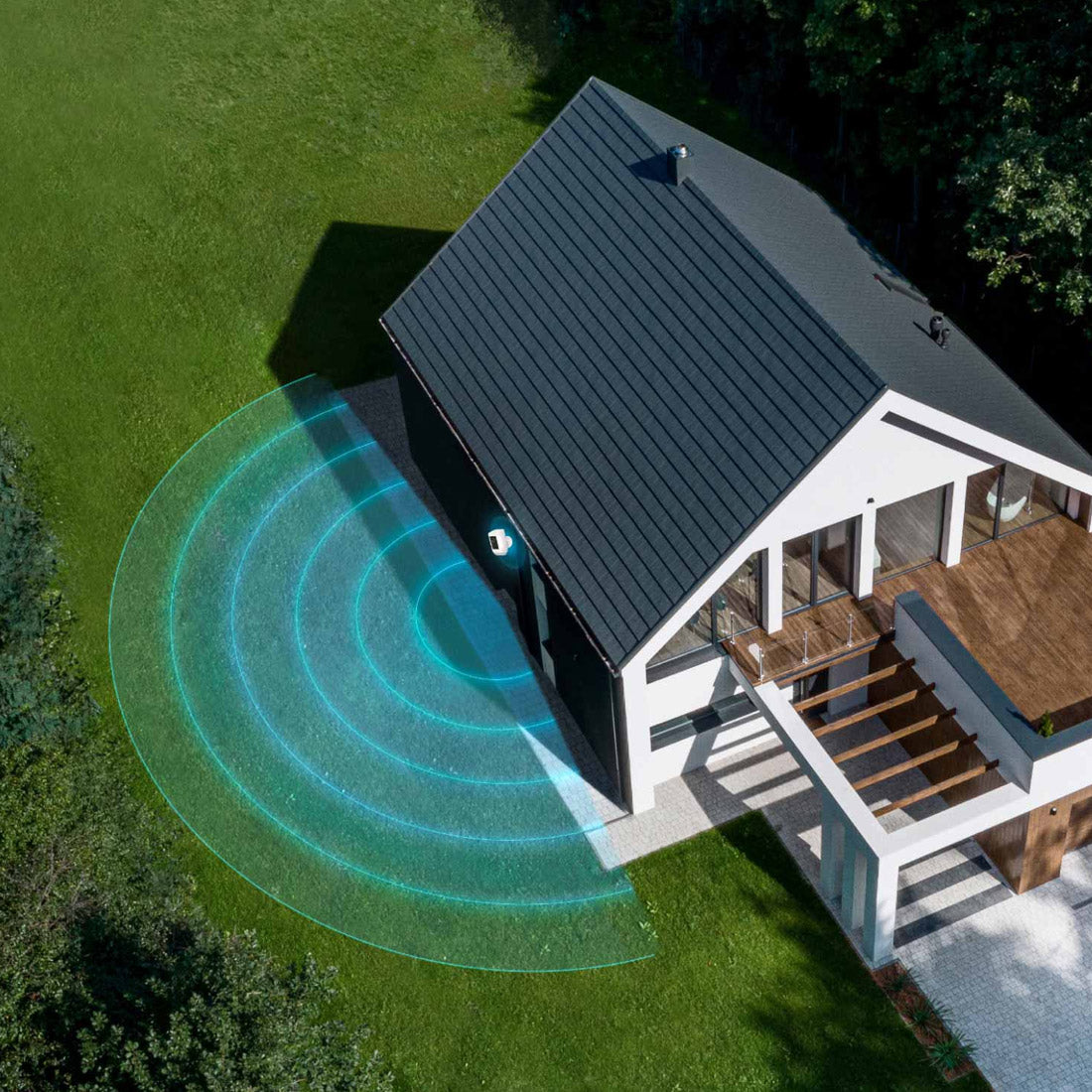 Ring Spotlight Cam Pro Wired Advanced Outdoor Camera