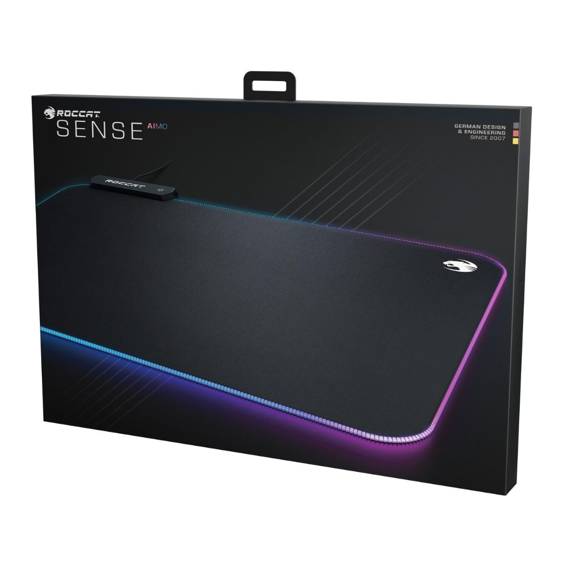 Roccat Sense AIMO RGB RAM Illuminated Gaming Mousepad - Medium