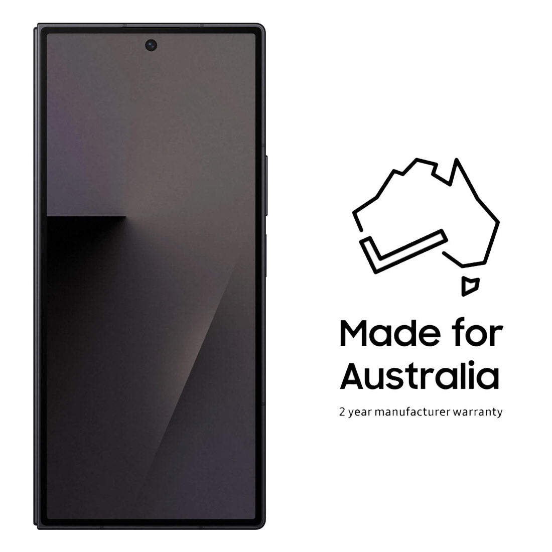 Samsung Galaxy Z Fold7 5G (Dual Sim- 1TB/16GB RAM  8"- SM-F966B) - Jetblack