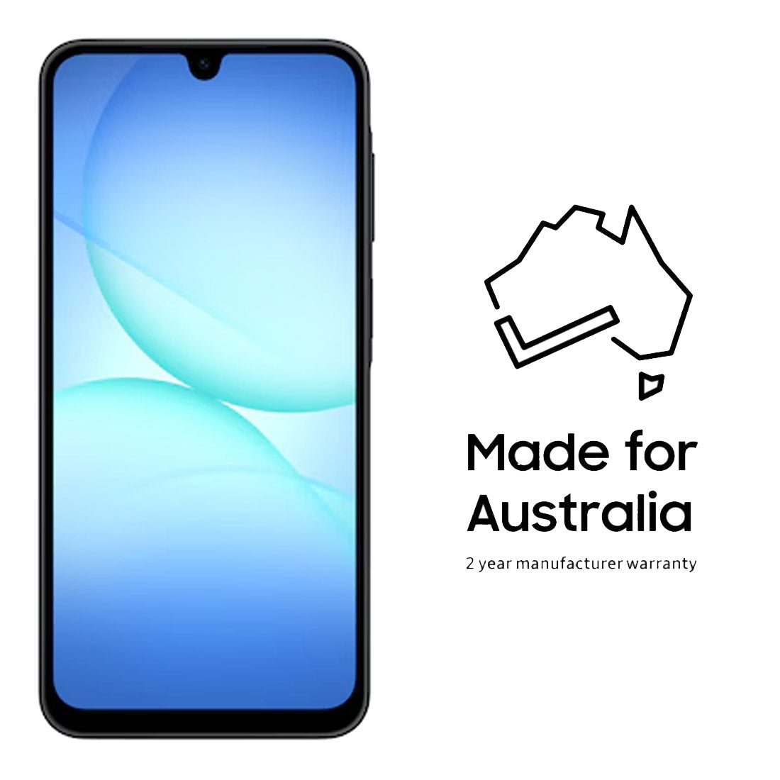 Samsung Galaxy A17 4G (128GB/4GB RAM  6.7"- SM-A175FZ) - Black