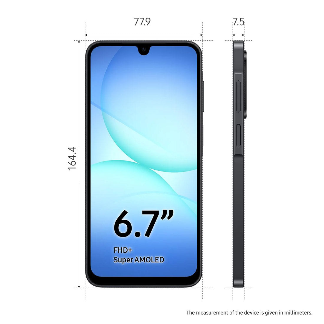 Samsung Galaxy A17 5G (128GB/4GB RAM  6.7"- SM-A176B- Enterprise Edition) - Black(OS)