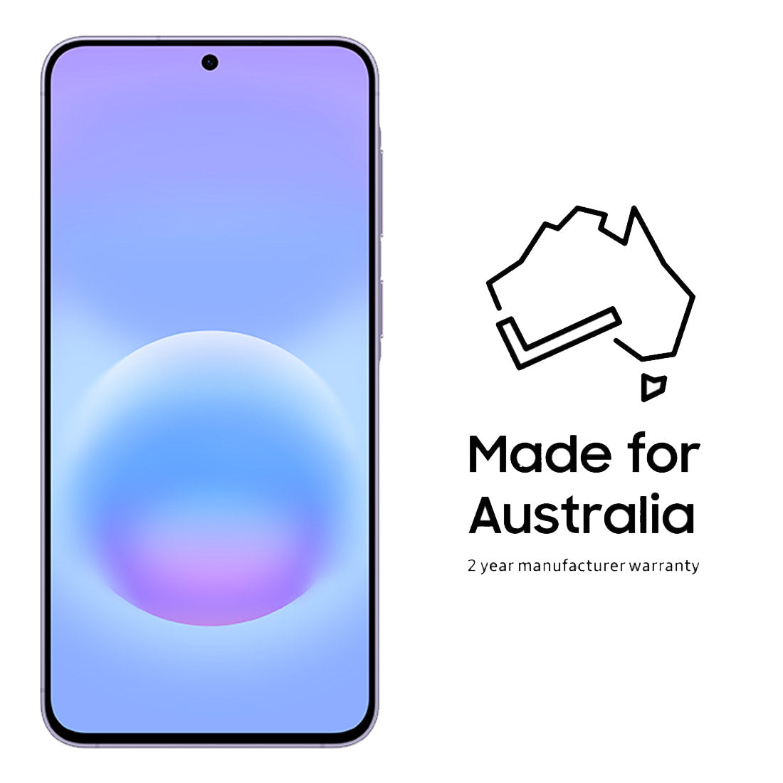 Samsung Galaxy A57 5G (Dual Sim- 256GB/8GB RAM  6.7"- SM-A576B) - Lilac(OS)