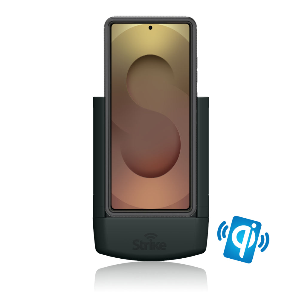 Samsung Galaxy S25 Ultra Wireless Charging Car Mount for Rugged Case