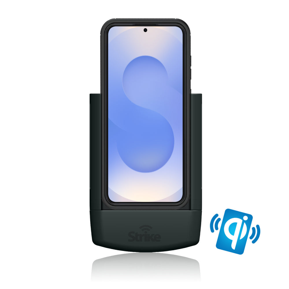 Samsung Galaxy S25 Wireless Charging Car Cradle for Rugged Case