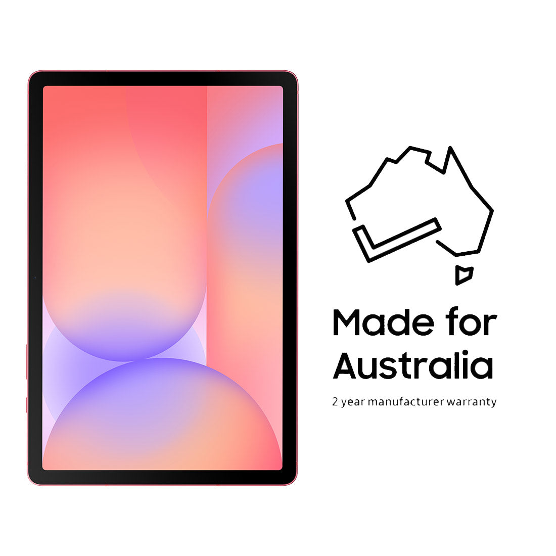Samsung Galaxy Tab S10 Lite 5G (256GB/8GB RAM  10.9"- SM-X406B) - Coral Red