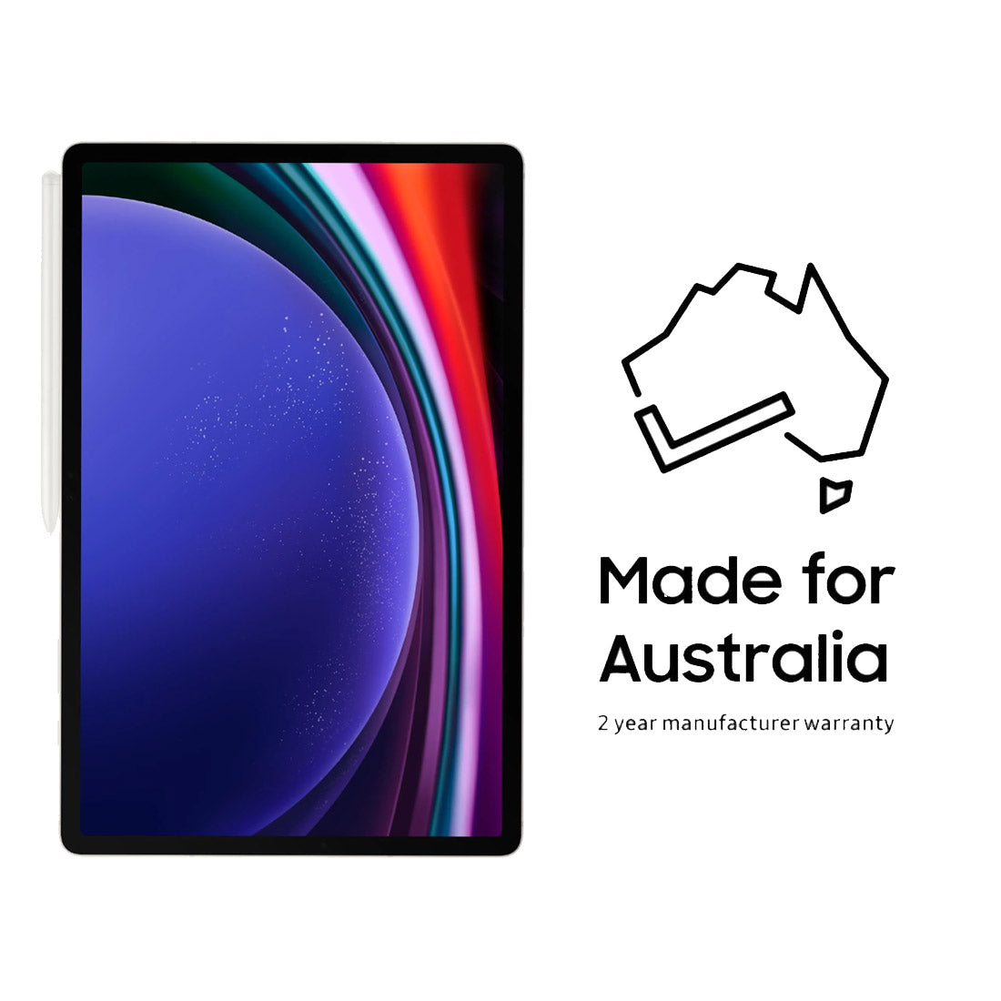 Samsung Galaxy Tab S9+ Plus 5G (12.4"- 256GB/12GB RAM  SM-X816B) - Beige