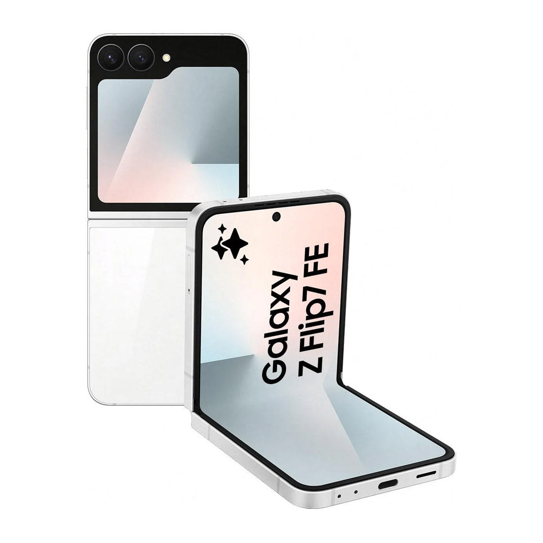 Samsung Galaxy Z Flip7 FE 5G (Dual Sim, 256GB/8GB, 6.7'', SM-F761B) - White Image