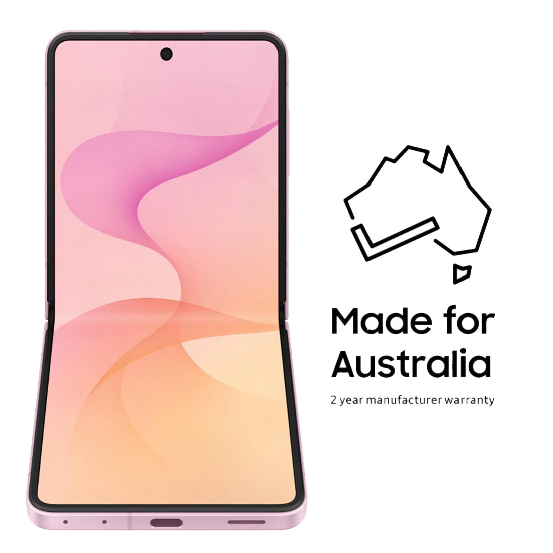 Samsung Galaxy Z Flip8 5G (Dual Sim- 256GB/12GB RAM  Bonus: $150 Master Gift Card) - Pink(OS)