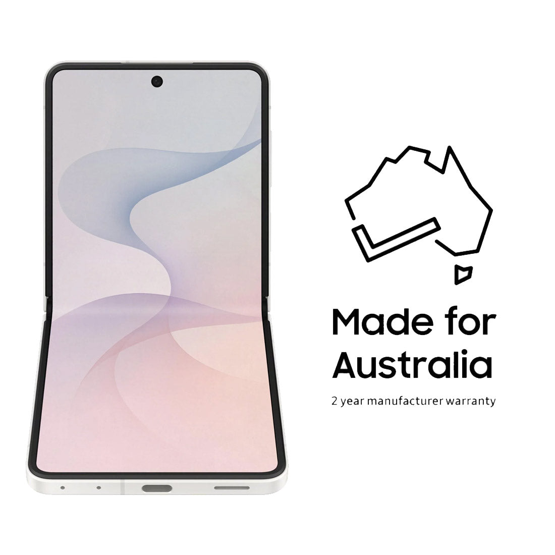 Samsung Galaxy Z Flip8 5G (Dual Sim- 512GB/12GB RAM   Bonus: $150 Master Gift Card) - Cream(OS)