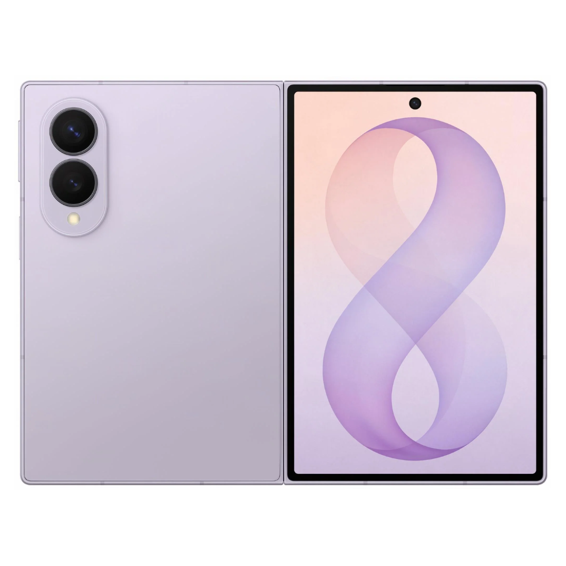 Samsung Galaxy Z Fold8 5G (Dual Sim- 256GB/12GB RAM  7.6"- SM-F971BL) - Lavender(OS)