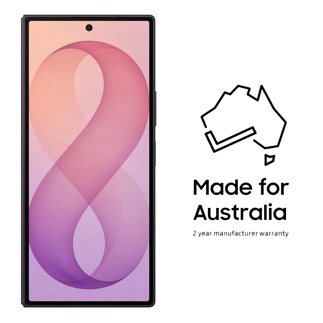 Samsung Galaxy Z Fold8 Ultra 5G (Dual Sim- 256GB/12GB RAM  Bonus: $150 Master Gift Card) - Violet Shadow(OS)