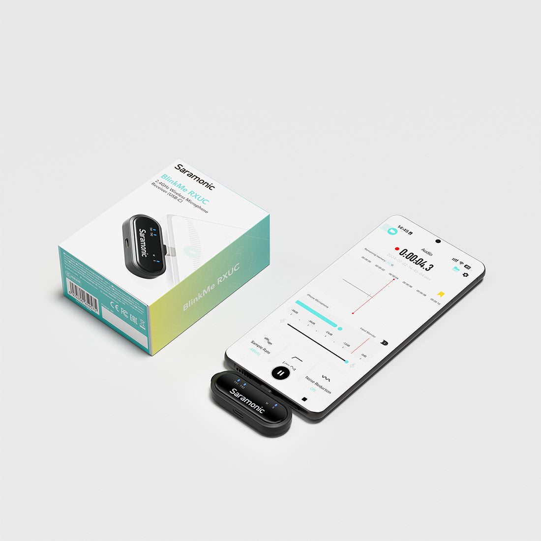 Saramonic BlinkMe RXUC 2.4GHz Wireless Microphone Receiver (USB-C)
