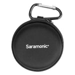 Saramonic DK3C Premium Omnidirectional Lavalier Microphone for Audio-Technica ATW Transmitters (Locking 4-Pin Hirose Connector)