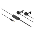 Saramonic LavMicro 2M Dual Omnidirectional Lavalier Microphone for DSLR Camera and Smartphone