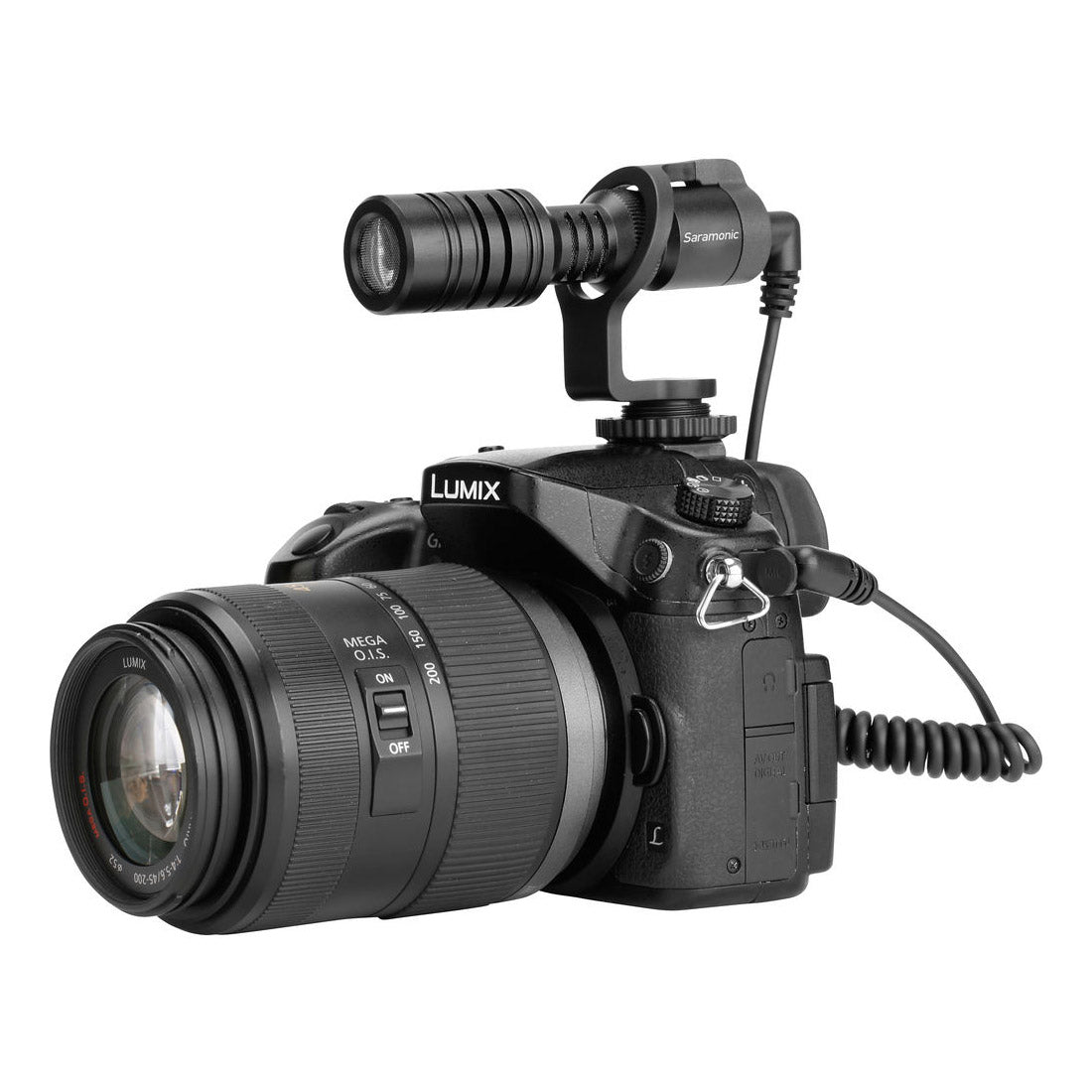 Saramonic Vmic Mini Ultracompact Camera-Mount Shotgun Microphone for DSLR & Smartphone