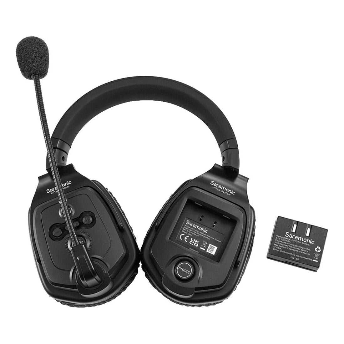 Saramonic WiTalk-WT6D 6-Person Full-Duplex Wireless Intercom System with Dual-Ear Remote Headsets (1.9 GHz)