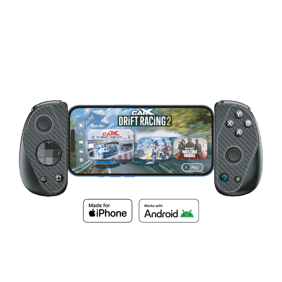MFi Serafim S3 Mobile Gaming Controller for iPhone, iPad & Android | MFi Certified | Type-C | Hall Effect Sticks  Low Latency | Passthrough Charging | Swappable Handle