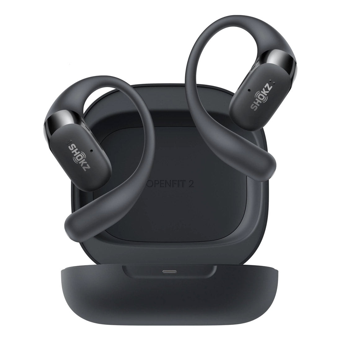 Shokz OpenFit 2+ Open-Ear TWS Earbuds - Black