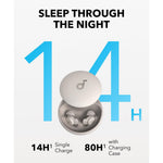 Soundcore Sleep A20 Noise Blocking Sleep Earbuds - Beige