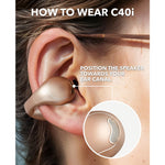 Soundcore C40i True Wireless Clip-On Earbuds - Desert Bronze