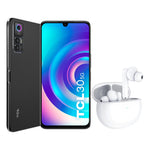 TCL 30 5G (Dual Sim, 128GB/4GB, 6.7", Bonus MOVEAUDIO S600) - Tech Black Image