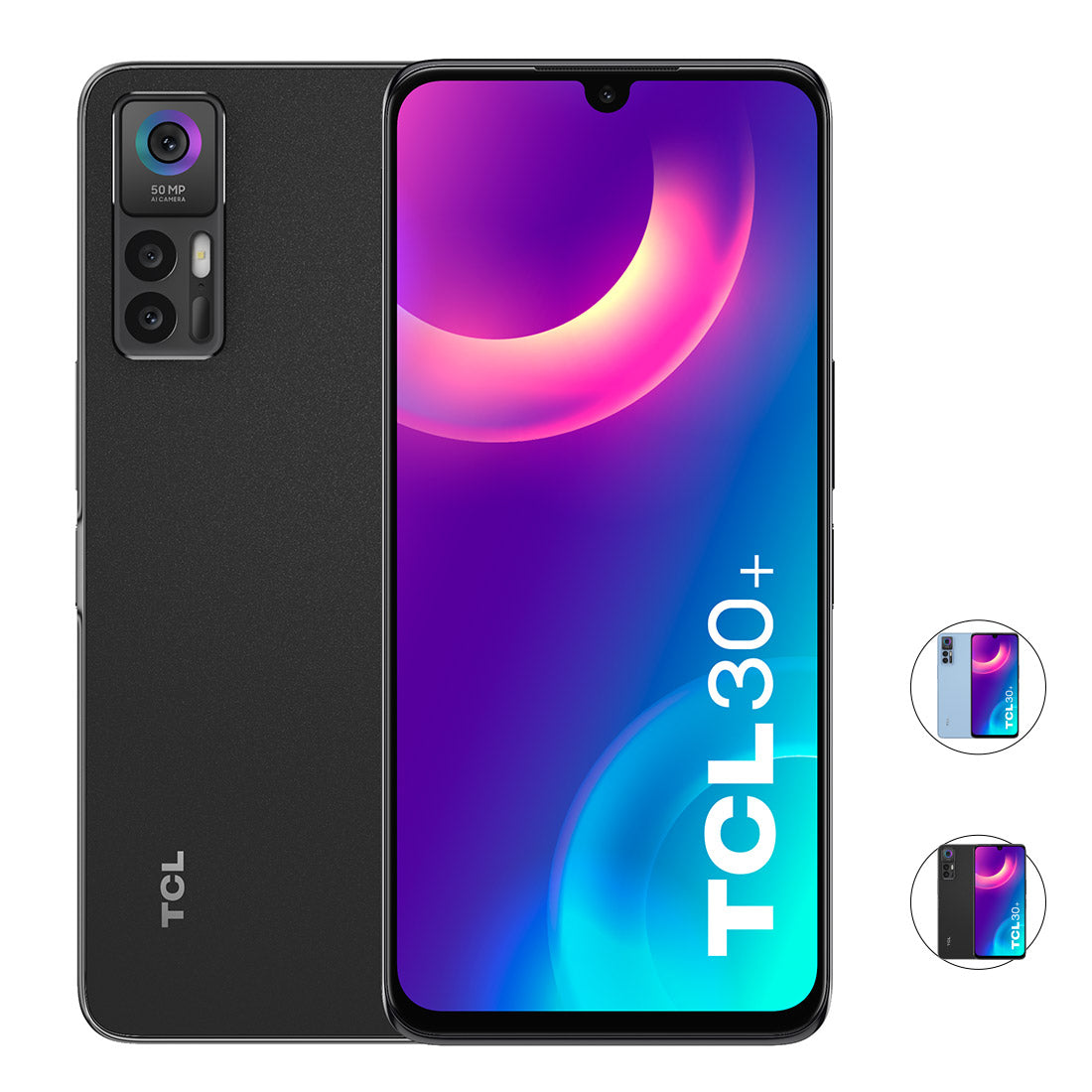 TCL 30+ Plus (Dual Sim, 128GB/4GB, 6.7 inches, T676K) Image