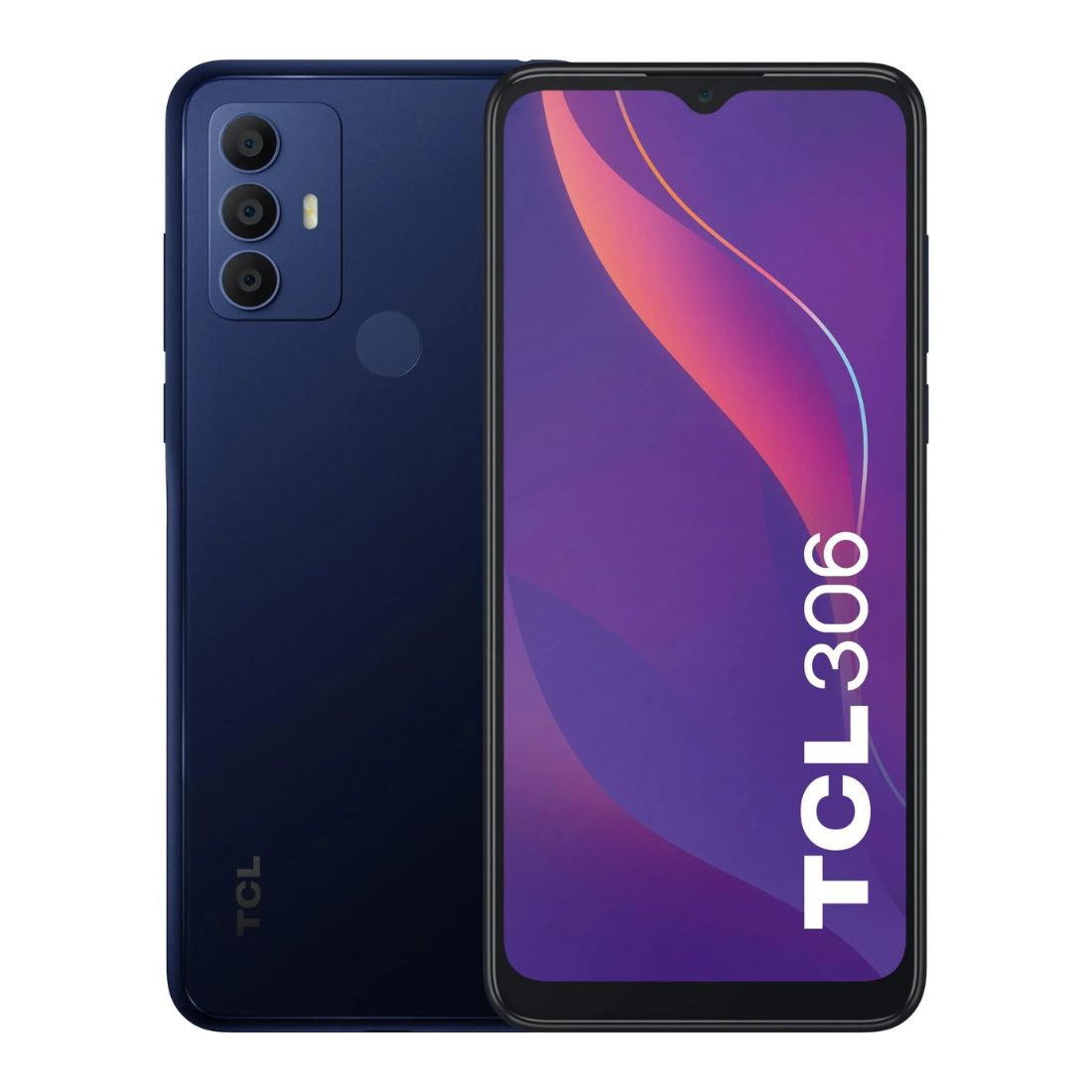 TCL 306 (Dual Sim, 32GB/3GB, 6.52'', NFC) - Atlantic Blue Image
