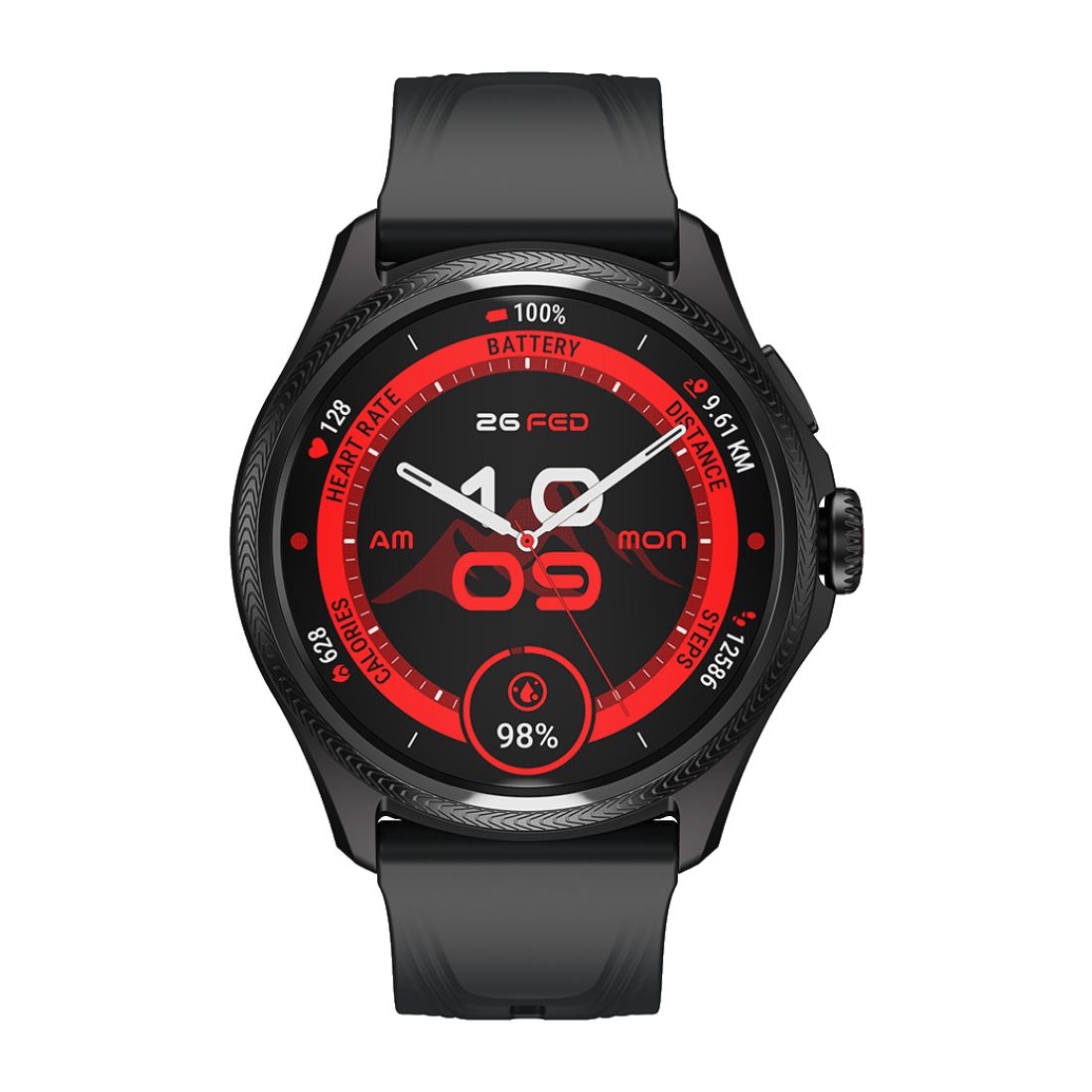 TicWatch Pro 5 Enduro Smartwatch - Obsidian