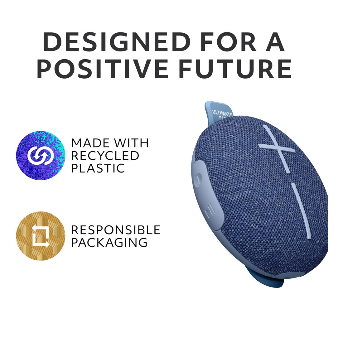 Ultimate Ears MINIROLL Portable Bluetooth Speaker - Blue