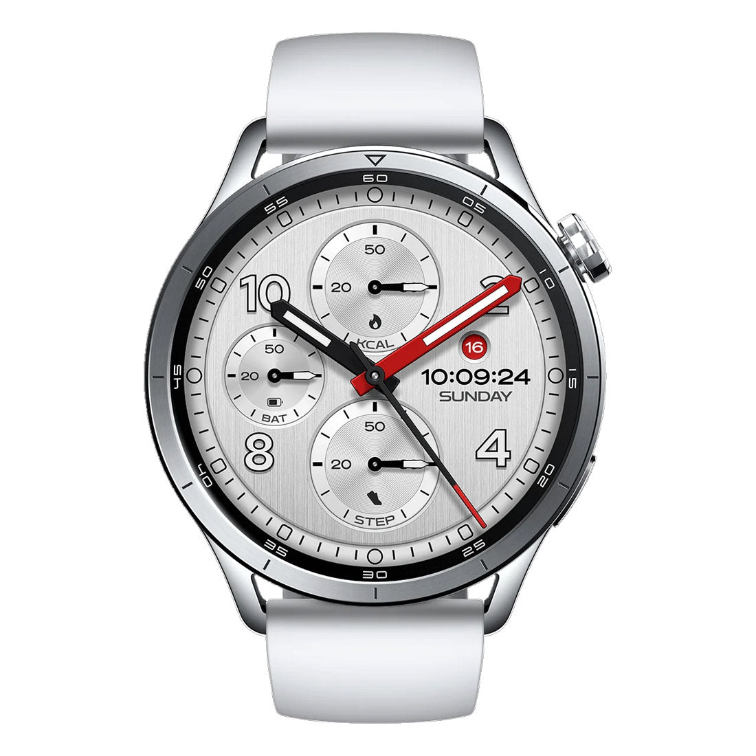 Xiaomi Watch S5 46mm w/ Silver Fluororubber Strap (1.48" AMOLED, AU Version)