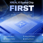 XREAL 1S AR Smart Glasses with X1 Chip (120Hz, Sound by Bose)